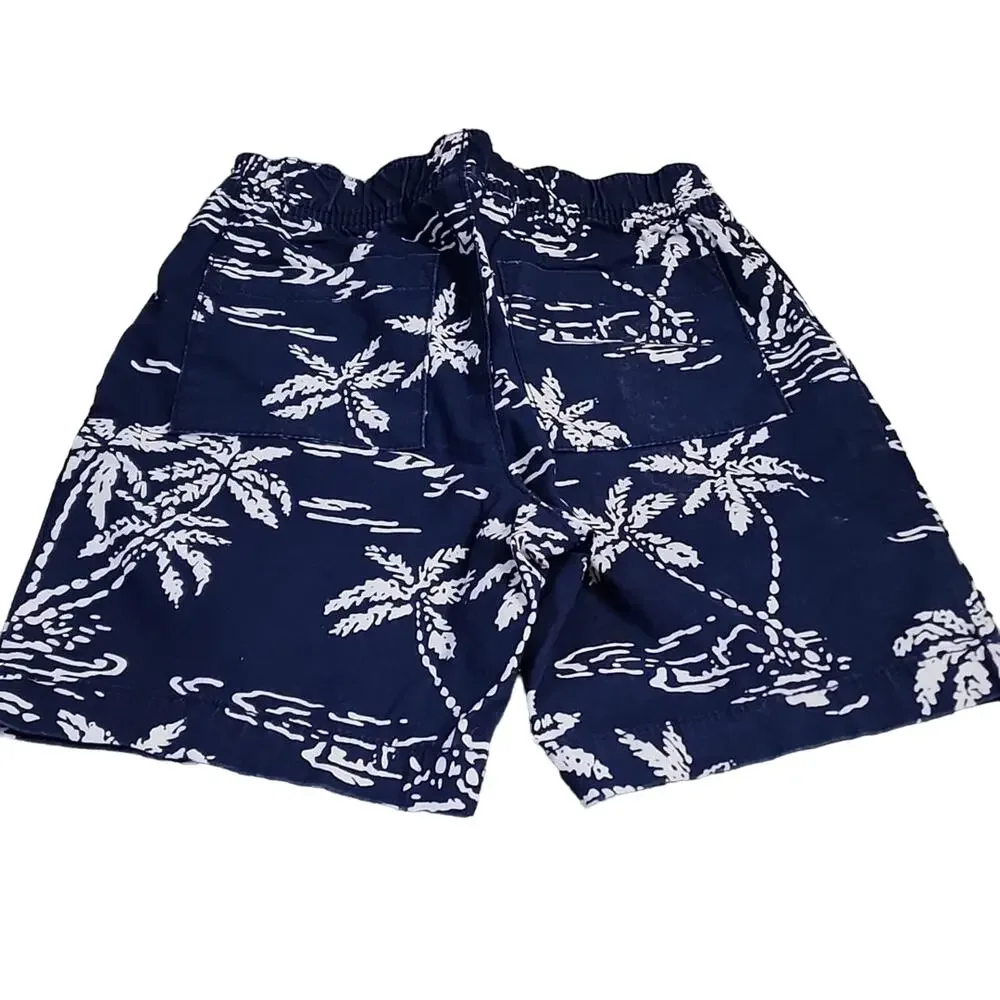 Gap Kids Tropical Print Cotton Shorts, NWT, S